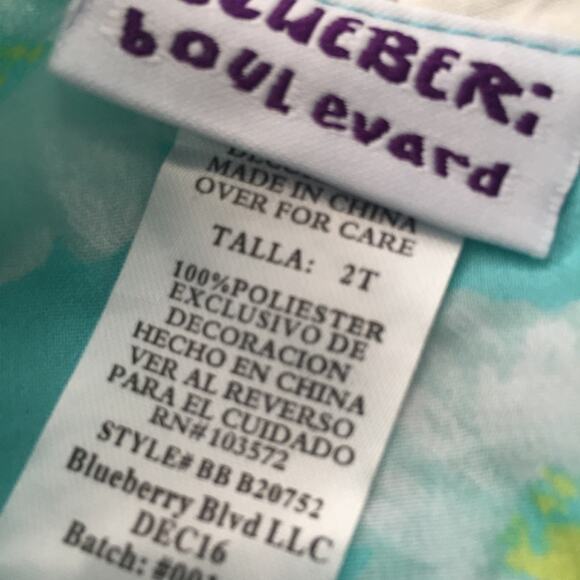 Bundle of Baby Girls Dresses 24m/2T Blueberi Boulevard Dress Bundle - Picture 7 of 8